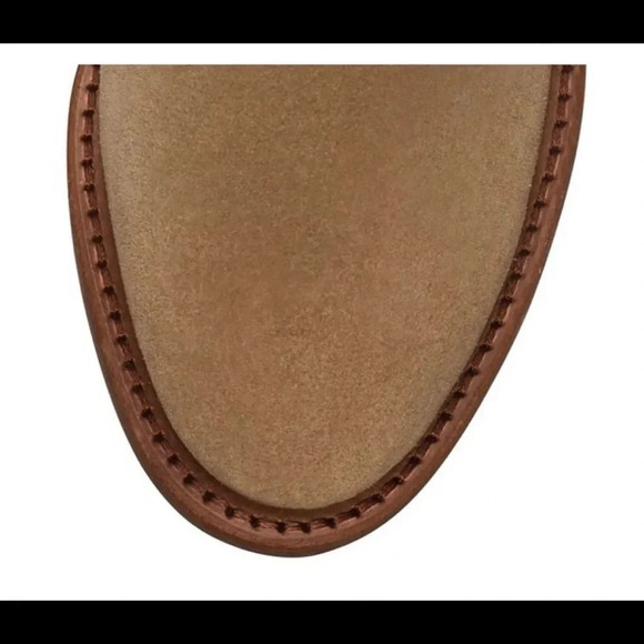 Tory Burch, Siena Bootie, Color River Rock, Size 7.5, Ankle length, Suede - Picture 3 of 11